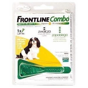 Frontline Combo Spot On Pies S 2-10 kg dla psa 3 x 0,67ml
