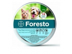 Bayer Foresto obroża przeciw pchłom i kleszczom dla kotów i psów poniżej 8kg 38cm