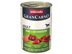 Animonda Grancarno Adult 400g 1szt. wołowina z sercami kaczki