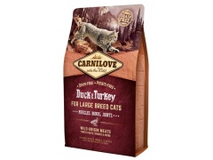 Carnilove Cat Duck & Turkey for Large Breed - kaczka i indyk 2kg