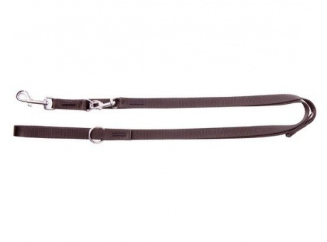 Dingo Smycz taśma przedłużana 2,5cm/200-400cm czarna