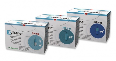 Vetoquinol Zylkene- na stres dla psów i kotów 100 tabl. 450mg