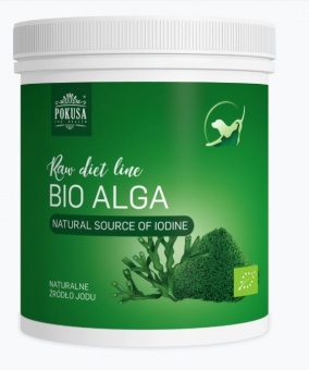 Pokusa RawDietLine Bio Algi Morskie witaminy, minerały i pierwiastki śladowe dla psów i kotów 1200g