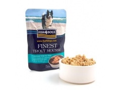 Fish4Dogs Finest Trout Mousse saszetka 100g 1szt.