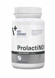 Vet Ekspert ProlactiNO Large Breed- preparat na objawy ciąży urojonej 40tab. 1szt.