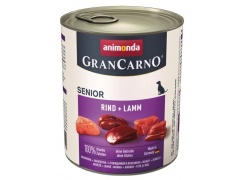 Animonda Grancarno Senior puszka 800g 1szt. wołowina + serca indycze