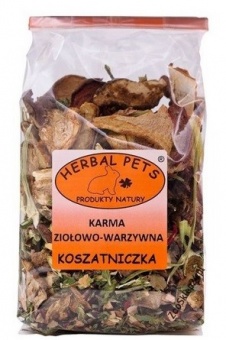 Herbal Pets Karma Ziołowo Warzywna dla Koszatniczek 150g 1szt.