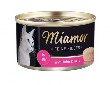 Miamor Feine Filets puszka dla kota w galarecie 100g 1szt.- tuńczyk jajko przepiórcze