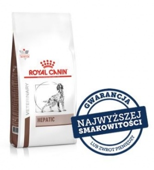 Royal Canin Hepatic HF 16 wspiera działanie wątroby psa w jej przewlekłej niewydolności 1.5kg