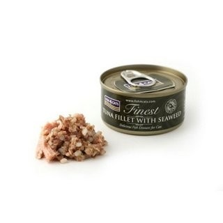 Fish4Cats Finest filet z Tuńczyka z Algami kawałki w sosie rybnym bez zbóż 70g 1szt.