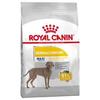 Royal Canin Maxi Dermacomfort karma sucha dla psów dorosłych, ras dużych o wrażliwej skórze 12kg