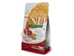 Farmina N&D Ancestral Neutered Chicken Pomegrante kurczak owoc granatu dla kotów po zabiegu 300g