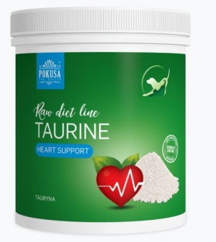 Pokusa RawDietLine Tauryna wspomagająca prace serca dla psów i kotów 400g