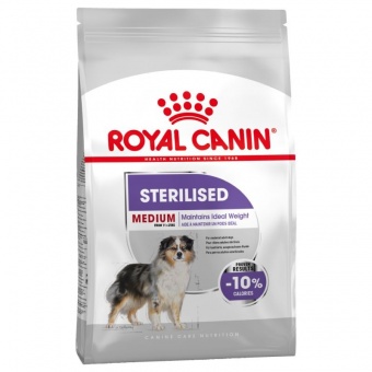Royal Canin Medium Sterilised karma sucha dla psów dorosłych, ras średnich, sterylizowanych 12kg