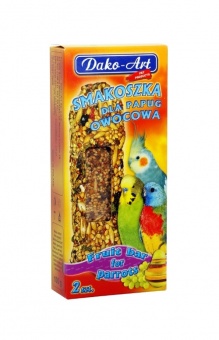 Dako-Art smakoszka dla papug 2szt. 1szt. biszkoptowa