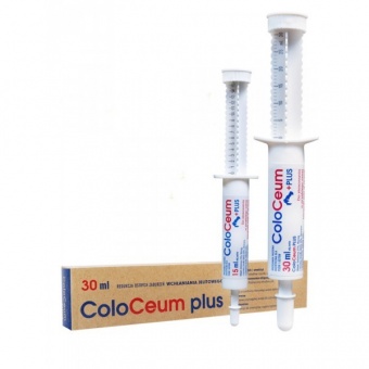 ScanVet Coloceum Plus - pasta do redukcji skutków ostrej biegunki u psów i kotów 30ml