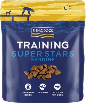 Fish4Dogs Super Star Training Treats 150g 1szt.
