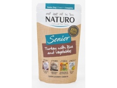 Naturo Senior Mini indyk z ryżem i warzywami saszetka 150g dla psa 1szt.