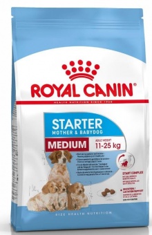 Royal Canin Medium Starter Mother & Babydog karma sucha dla szczeniąt do 2 miesiąca i suk karmiących ras średnich 4kg