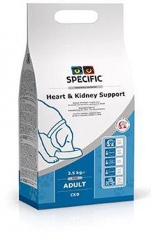 Specific Dog Adult Heart & Kidney Support CKD na problemy z nerkami i sercem 6 x Tacka CKW 300g