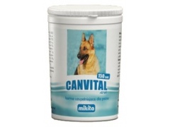 Mikita Canvital z tranem preparat kondycyjny dla psów 150szt. 1szt.