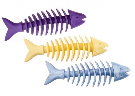 Sum Plast zabawka gumowa rybka pachnąca 1szt. mała (14cm)