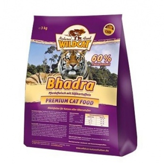 Wildcat Bhadra z koniną i batatami monobiałkowa karma dla kota 500g