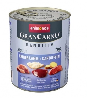 Animonda GranCarno Sensitive Adult 800g 1szt. kurczak z ziemniakami