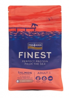 Fish4Dogs Finest Salmon Adult średnie i duże rasy 12kg