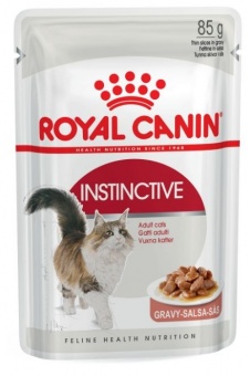 Royal Canin Instinctive w sosie karma mokra dla kotów dorosłych, wybrednych saszetka 85g 1szt.