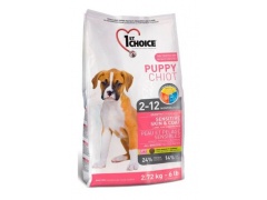 1st Choice Dog Puppy Sensitive Skin & Coat Lamb, fish & brown rice 14kg