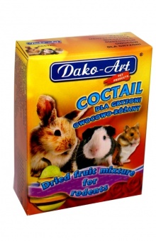 Dako-Art Coctail owocowo-różany dla gryzoni 75g 1szt.