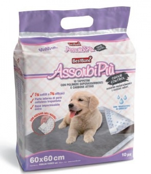 Record Italy podkłady dla szczeniąt z węglem aktywnym 10szt. 60x90cm