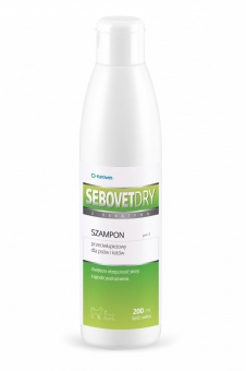 Eurowet Sebovet Dry Szampon Przeciwłupieżowy 200ml