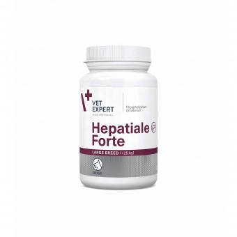 Hepatiale Forte 550mg Large Breed dla psów powyżej 25kg 40tab. niewydolnośc wątroby 1szt.