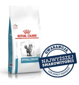 Royal Canin Hypoallergenic hydrolizowany izolat białka sojowego na alergie dla kota 4,5kg