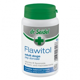 Dr Seidel Flawitol witaminy dla psów dorosłych 200szt.