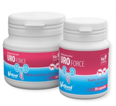 Vetfood Uroforce suplement dla psów kotów z niewydolnością nerek 30szt.