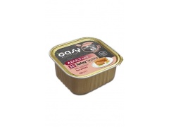 Oasy Grain Free Paté karma mokra dla dorosłych psów z indykiem, marchewką, cukinią i ziemniakami 150g 1szt.