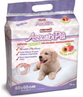 Record Italy podkłady dla szczeniąt o zapachu świeżych owoców 10szt. 60x90cm