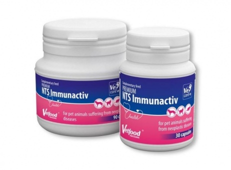 VetFood NTS Diet Immunactiv - na choroby nowotworowe 120 tabletek