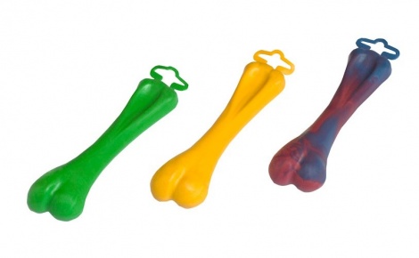 Sum Plast Zabawka Gryzak Duża Kość Nr 3- zabawka o zapachu wanilii 16,5cm 1szt. FBA