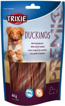 Trixie Premio Duckinos- paski z kaczki 80g 1szt.