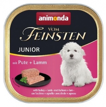 Animonda Vom Feinsten Junior tacka 150g 1szt. wątróbka drobiowa