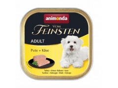 Animonda Vom Feinsten Adult tacka dla psa 150g 1szt. indyk ser żółty