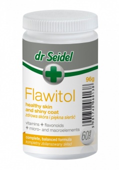 Dr Seidel Flawitol dla psów z problemami skórnymi 60szt.