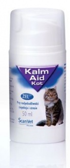 SacnVet Kalm Aid w żelu preperat uspokajający dla kotów 50ml 1szt.