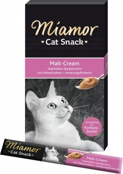 Miamor Cat Confect Malt Kase Hairball 6x15g 1 opakowanie