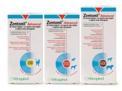 Vetoquinol Zentonil Advanced - wspomaga funkcje wątroby 1szt. 100mg 30 tabletki