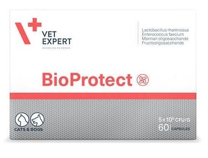 Vet Ekspert BioProtect 200 mg - zaburzenie przewodu pokarmowego 60 kapsułek 1szt.
